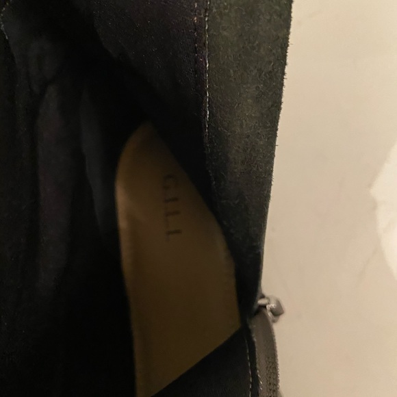 G.I.L.I. Gray leather kneehigh boots sizes 8 & 9 - Picture 8 of 8